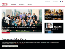 Tablet Screenshot of fojo.se